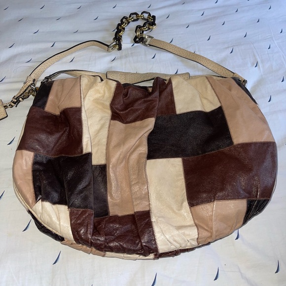 Vintage 70’s Dolce and Gabbana multicolored patchwork leatherMiss day and night - Picture 5 of 16